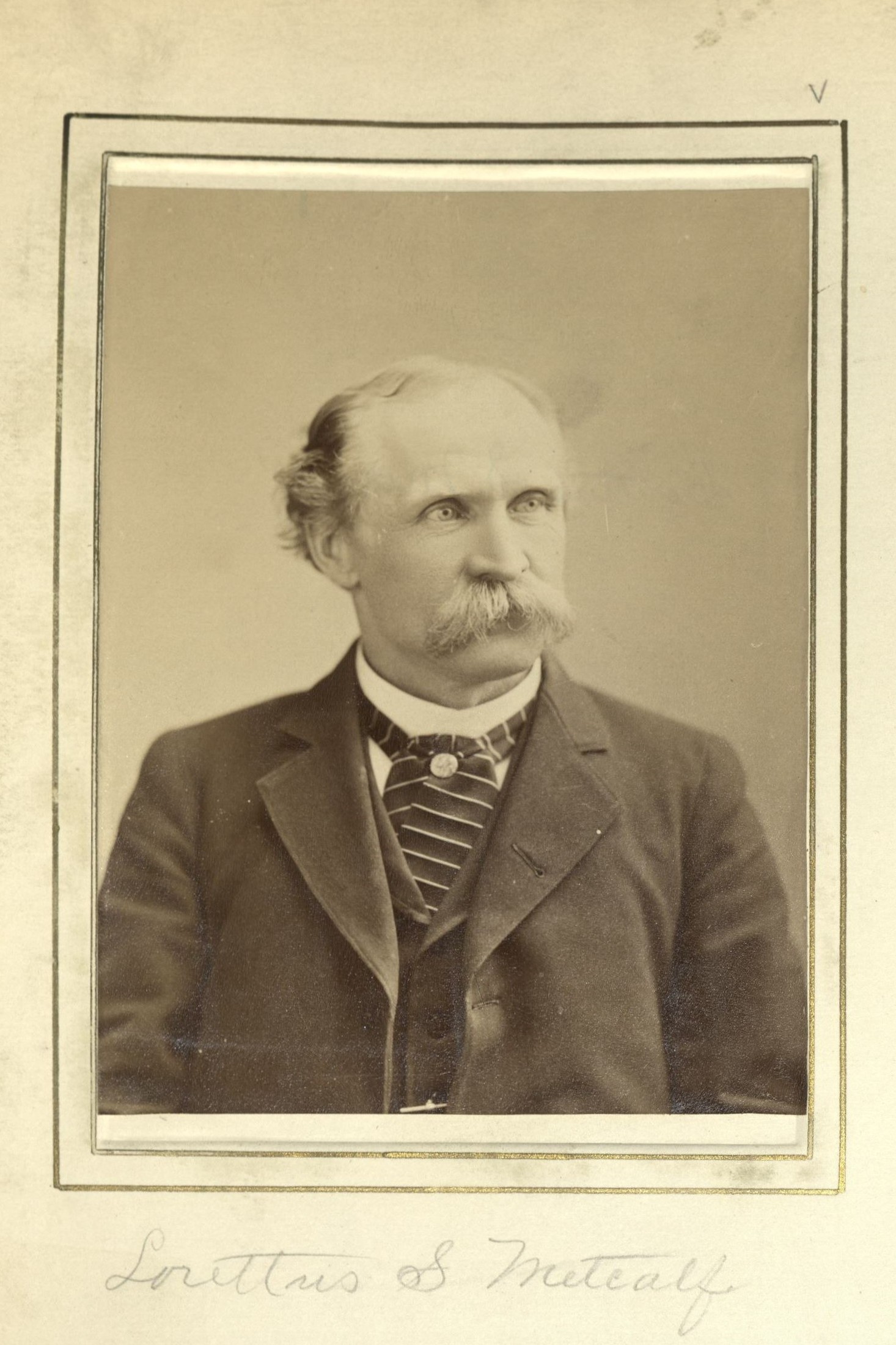 Member portrait of Lorettus Metcalf